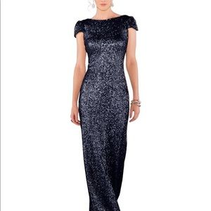 Sorella Vita Navy Sequin Dress - Size 8